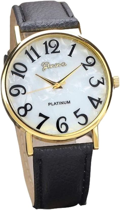 big dial watches for ladies